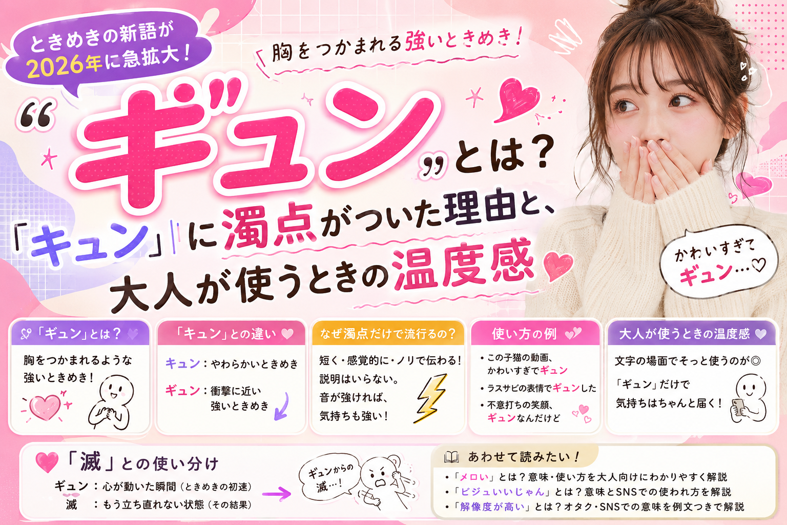 「ギュン」とは？ ときめき解説人人澡