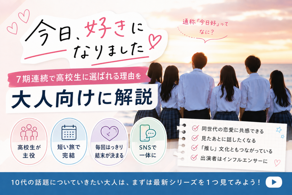今日、好きになりました