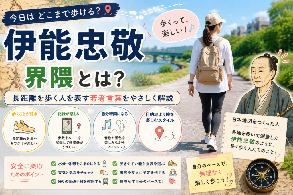 伊能忠敬界隈とは？